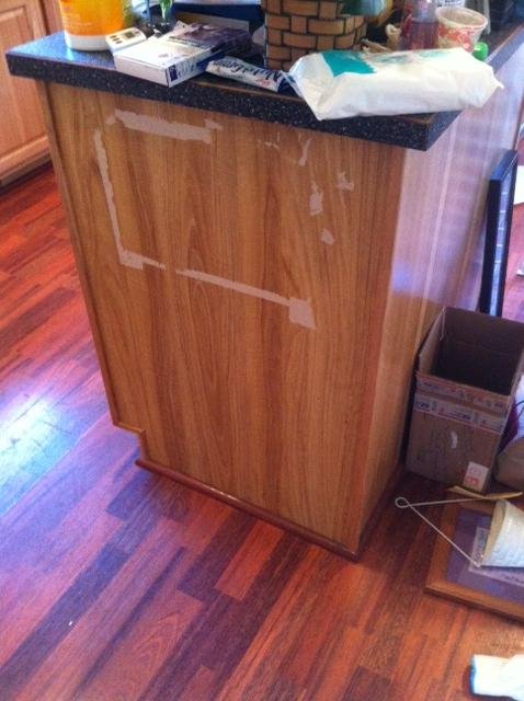 cabinet damage