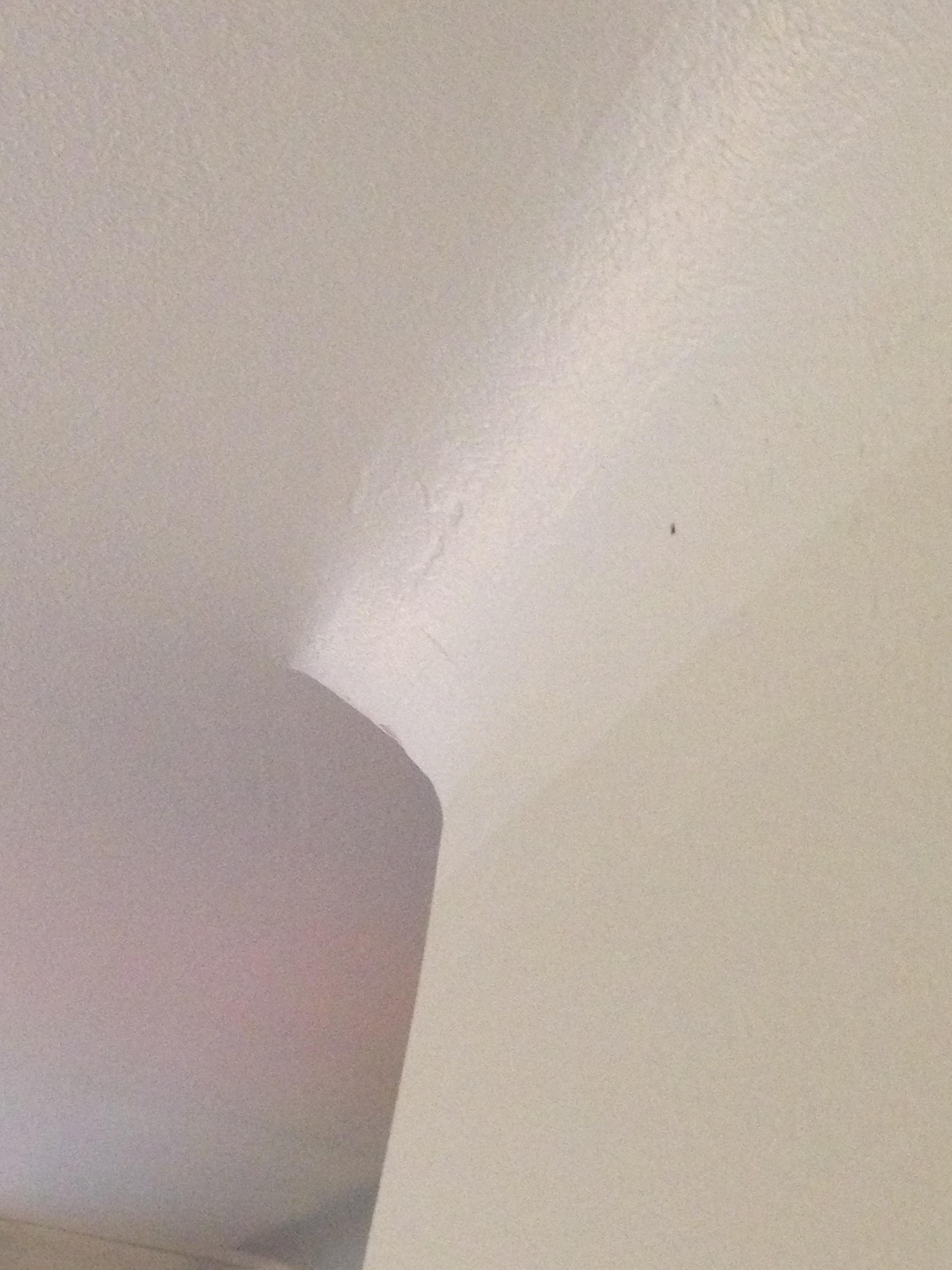 Comment peindre en ligne droite dans l'angle entre le mur et le plafond??