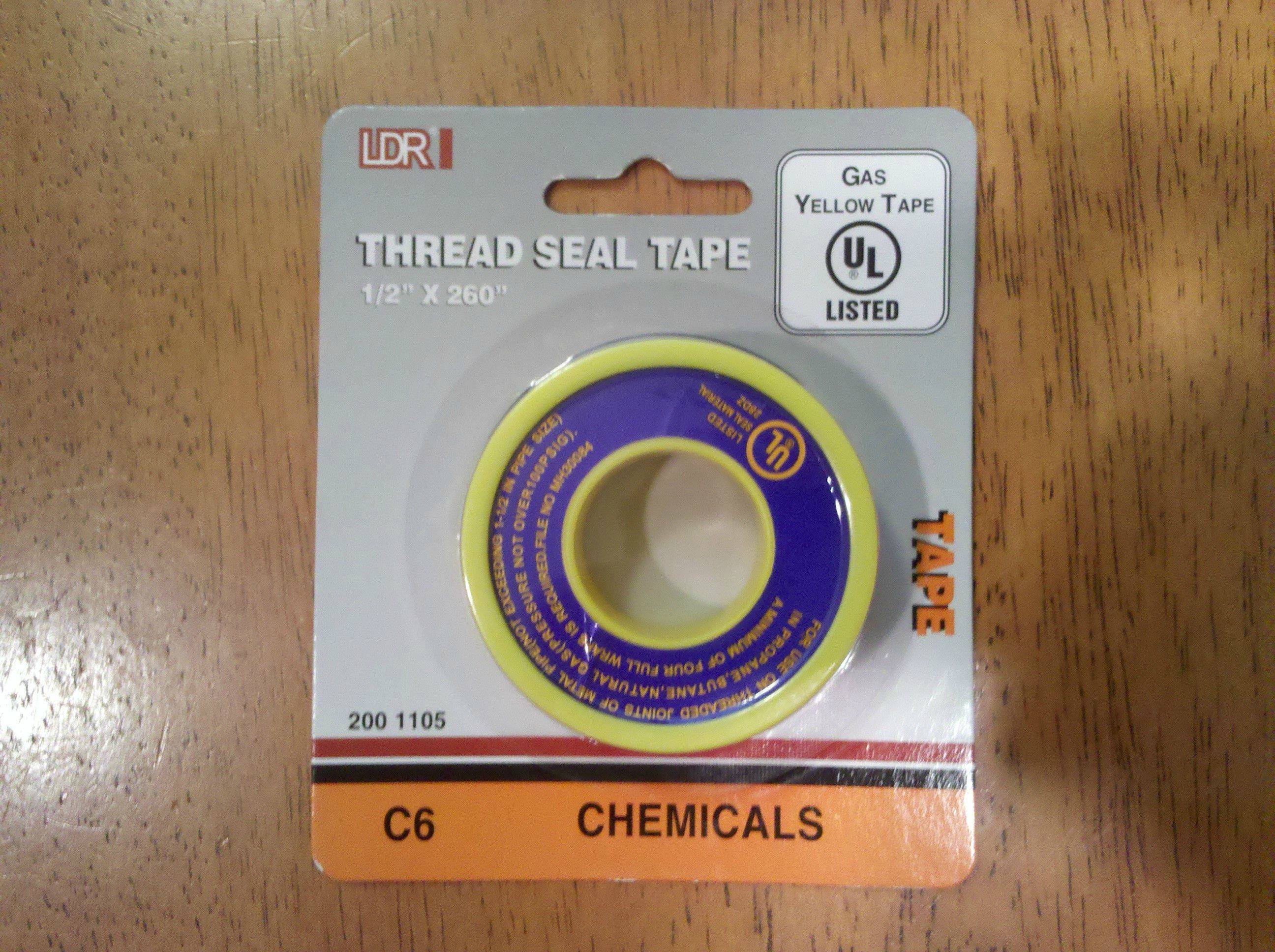 Thread Seal Tape for Gas